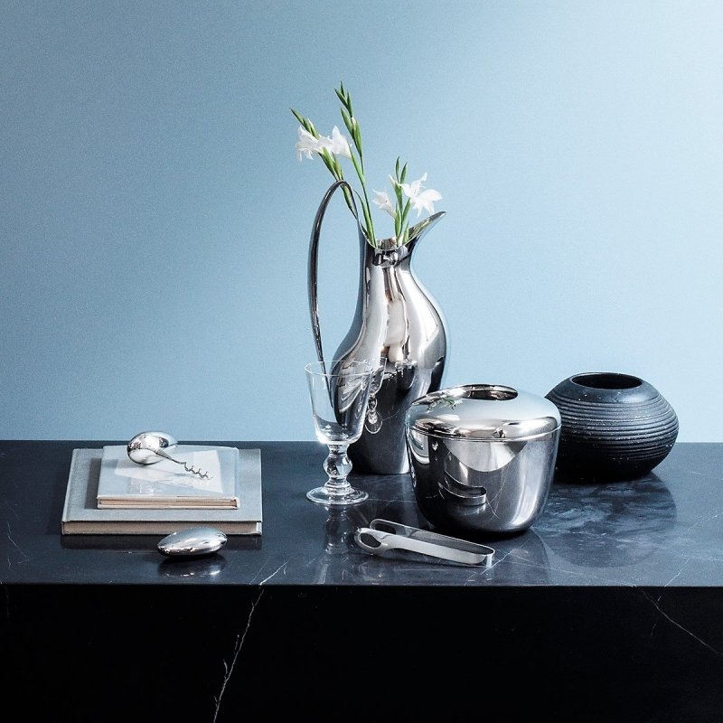 Georg Jensen SKY Zestaw Koktajlowy - Shaker Barmański, Miarka i Łyżka