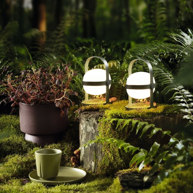 Rosendahl SOFT Lampa Solarna 34 cm Oliwkowa