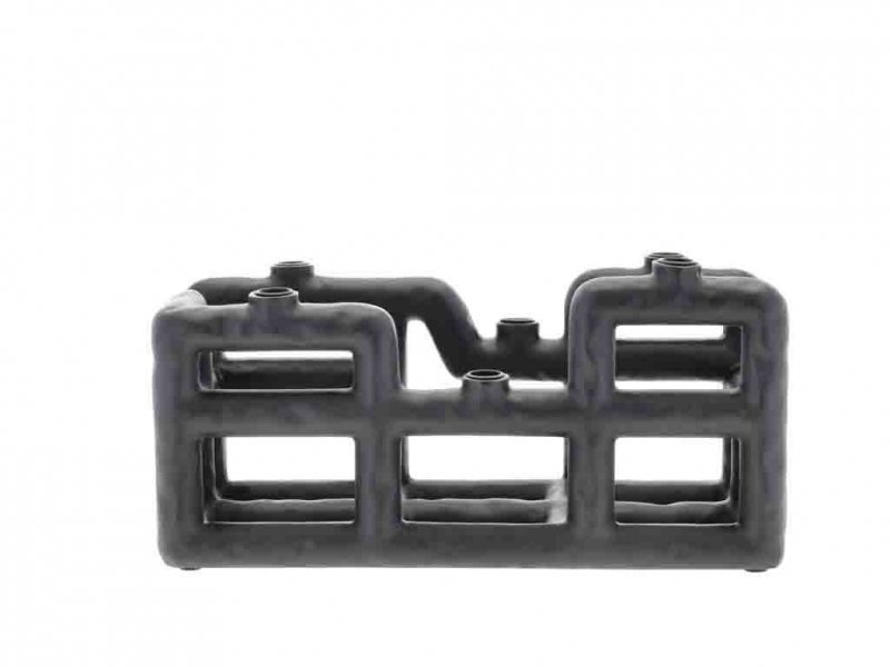 Villa Collection LYST Świecznik 28 cm Czarny