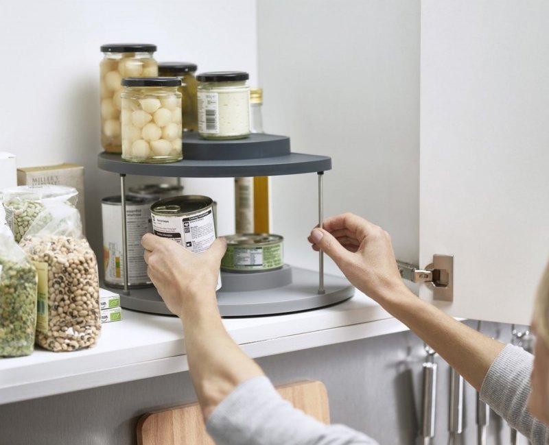 Joseph Joseph CUPBOARD Obrotowy Organizer Kuchenny Dwupoziomowy