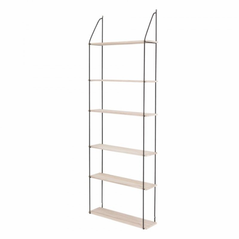 Bloomingville LEA Regał Ścienny z Półkami 177 cm