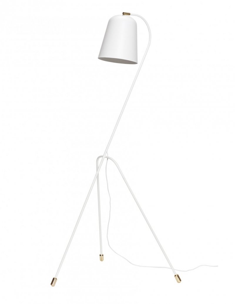 Hübsch SOFT Lampa Podłogowa 156 cm / Biała