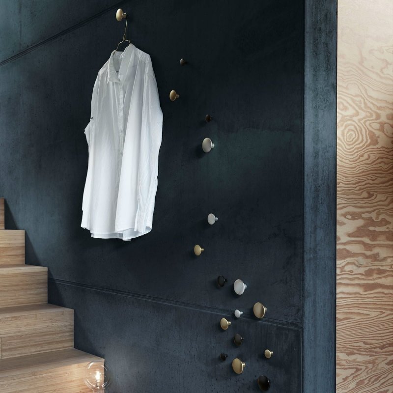 Muuto DOTS Wieszak Metalowy 2,7 cm Niebieski