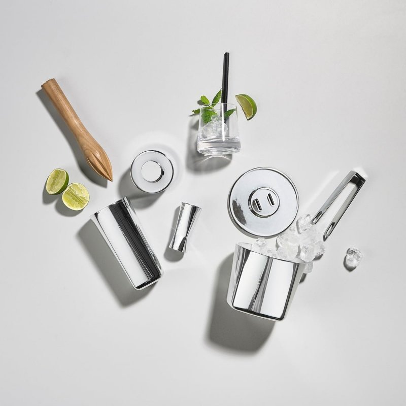 ZONE Denmark ROCKS Stalowy Shaker Barmański 700 ml / Srebrny Połysk