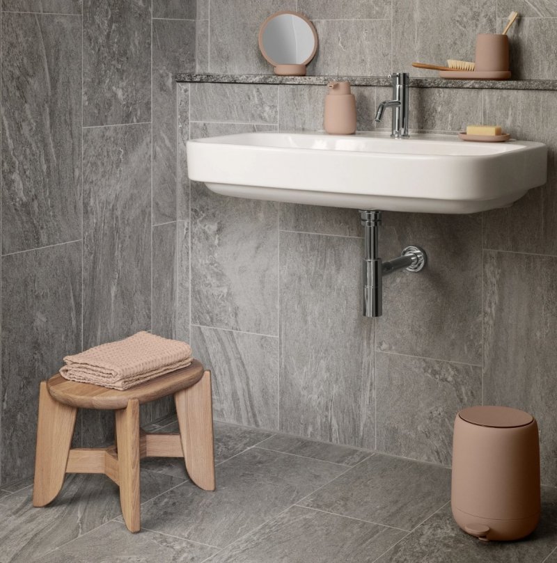Blomus ELI Stołek Dębowy 30 cm