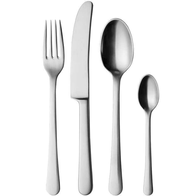 Georg Jensen COPENHAGEN Zestaw Sztućców 24 El. / Srebrne Matowe