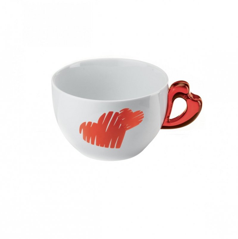 Guzzini LOVE Filiżanki do Herbaty 350 ml / Czerwona