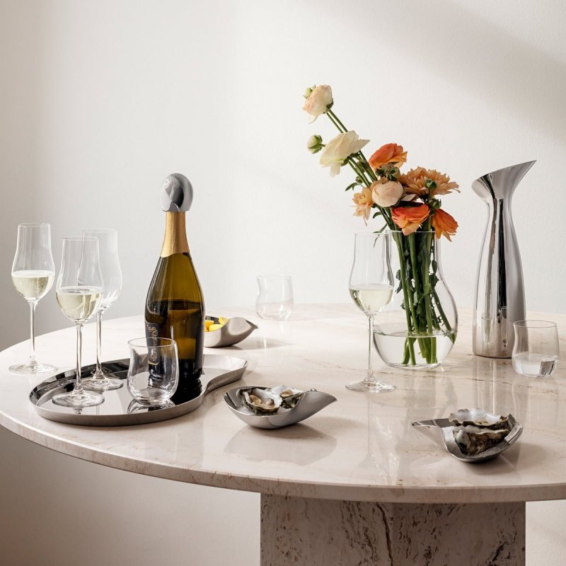Georg Jensen INDULGENCE Stalowa Taca do Serwowania