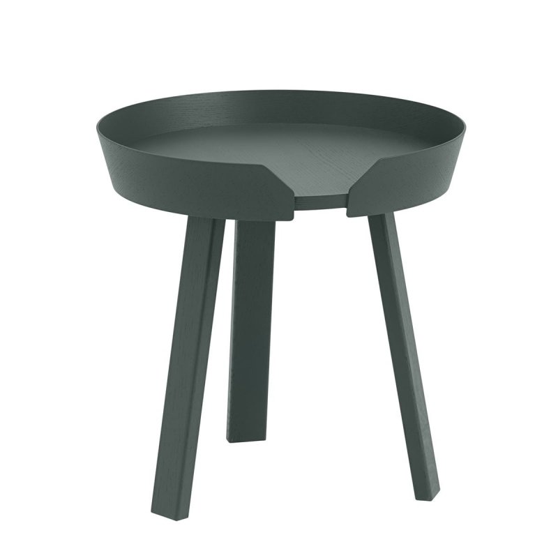 Muuto AROUND Stolik Kawowy 45 cm Ciemnozielony