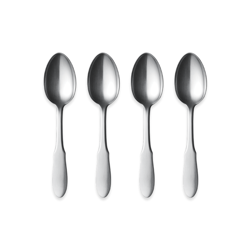 Georg Jensen MITRA Łyżeczki do Deserów 4 Szt. Mat