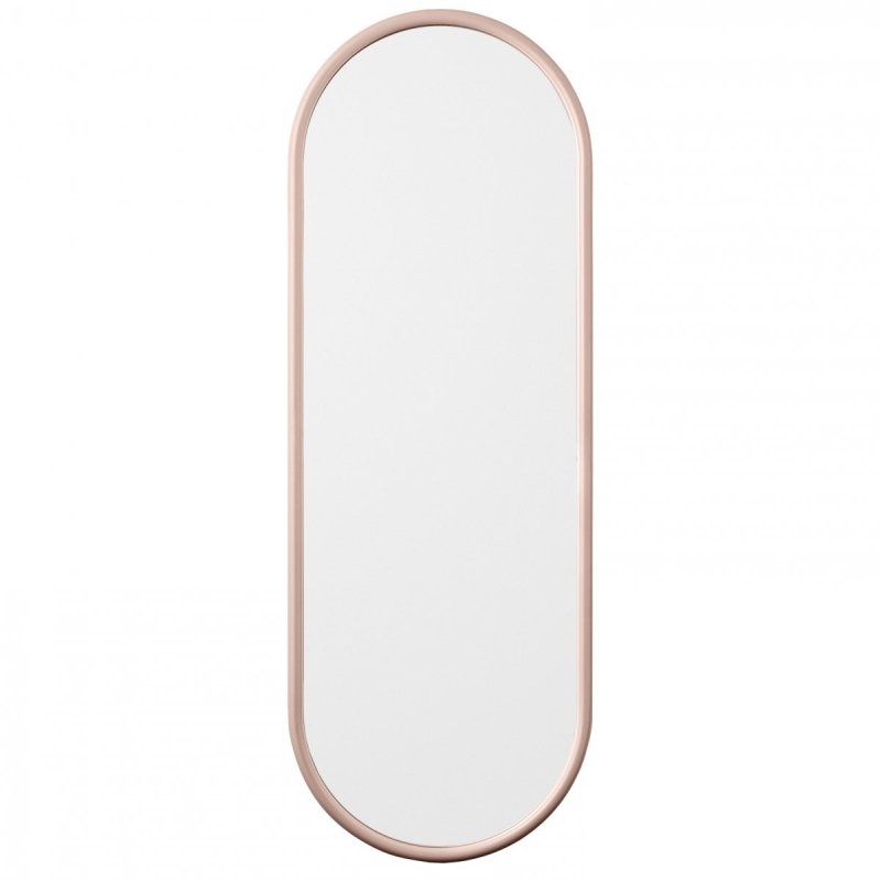 AYTM - ANGUI Lustro Ścienne Owalne 108 cm Różowe