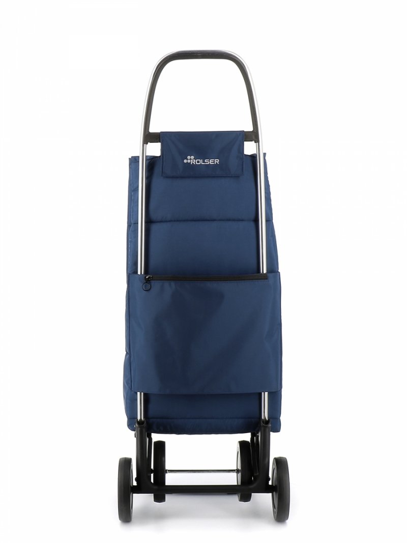 Rolser BIG POLAR 4 Wózek na Kółkach - Torba na Zakupy / Czarna