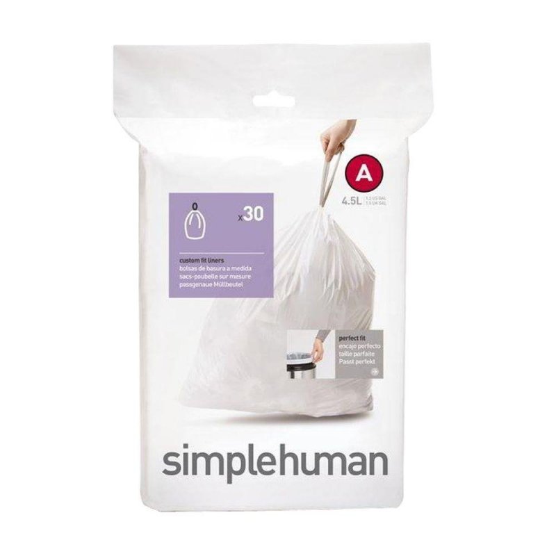 Simple Human - Worki do Śmieci A 4,5 l - 30 Szt.