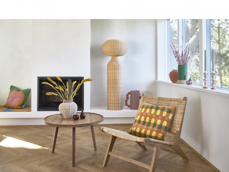 Villa Denmark STYLES Kolorowy Wazon do Kwiatów 21 cm / Brązowy