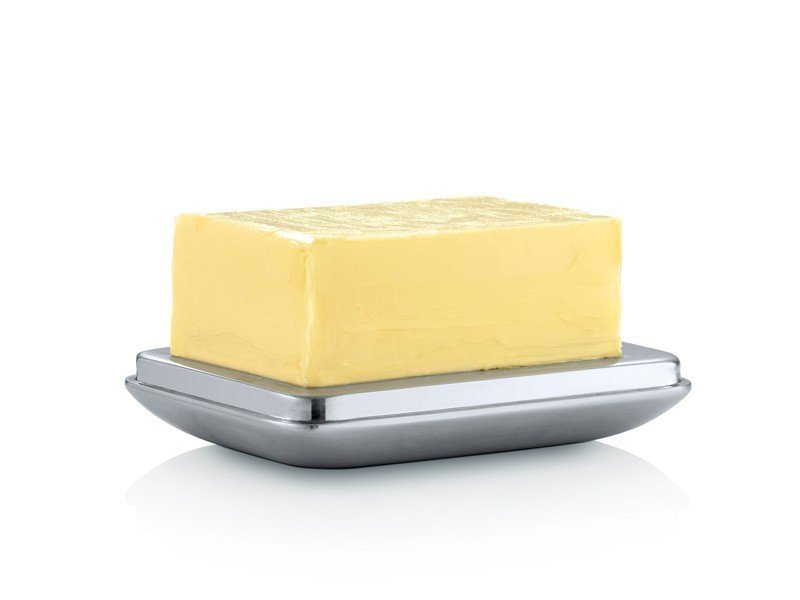 Blomus BASIC Maselniczka Stalowa z Pokrywką 125 g - Matowa