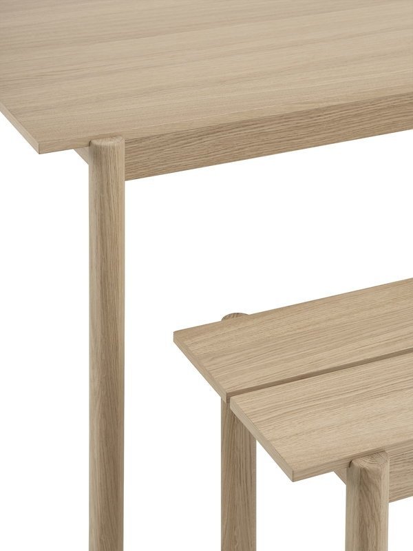 Muuto LINEAR Stół Drewniany 200x90 cm Dębowy
