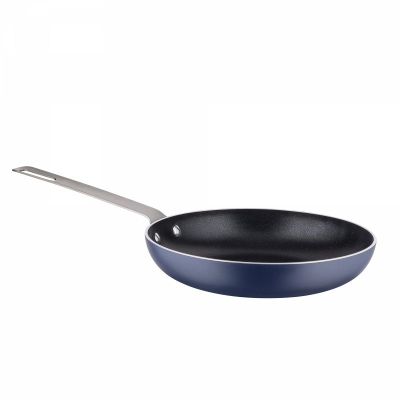Alessi TAMA Patelnia z Powłoką Nieprzywierającą 24 cm / Granatowa