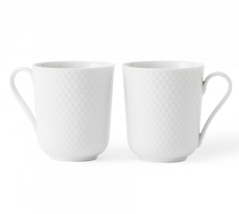 Lyngby Porcelain RHOMBE Kubek 330 ml 2 Szt.