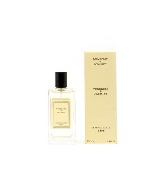 Cereria Molla BOUTIQUE Zapach do Pomieszczeń - Room Spray Mgiełka do Ciała / Tuberose and Jasmine