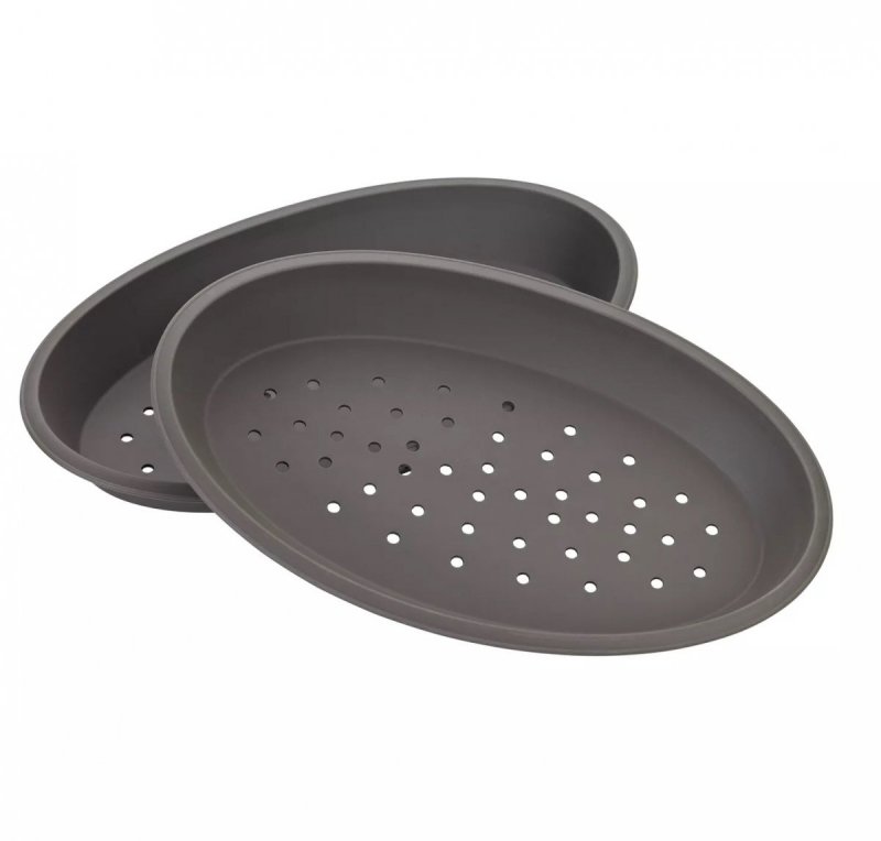 Lurch FLEXI FORM Silikonowa Owalna Forma do Pizzy 2 Szt.