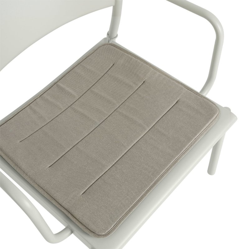 Muuto LINEAR OUTDOOR Stalowy Fotel Ogrodowy Lounge - Zewnętrzny / Czarny