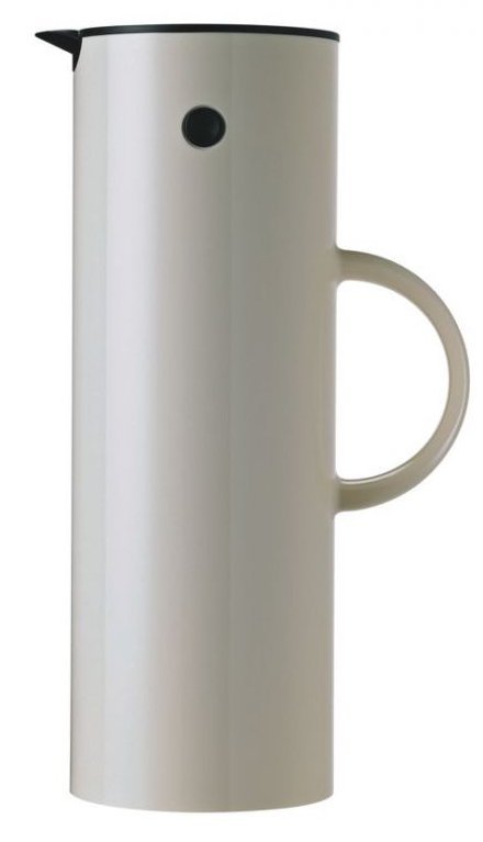 Stelton EM77 Termos Stołowy - Dzbanek Termiczny 1 l - Kremowy (Szampański)