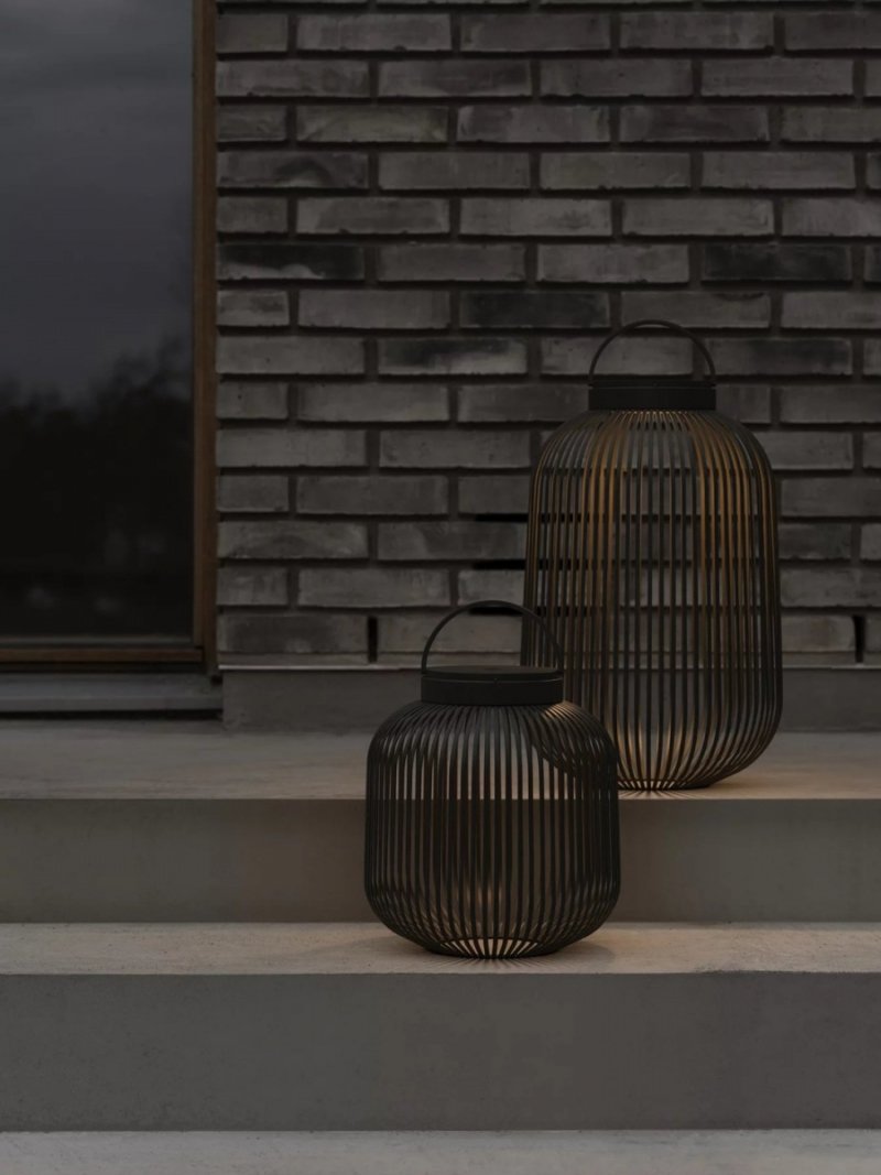 Blomus LITO Przenośna Lampa Zewnętrzna 30,5 cm / Czarna