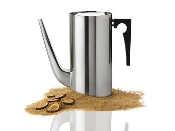 Stelton CYLINDA Stalowy Dzbanek do Kawy / Srebrny