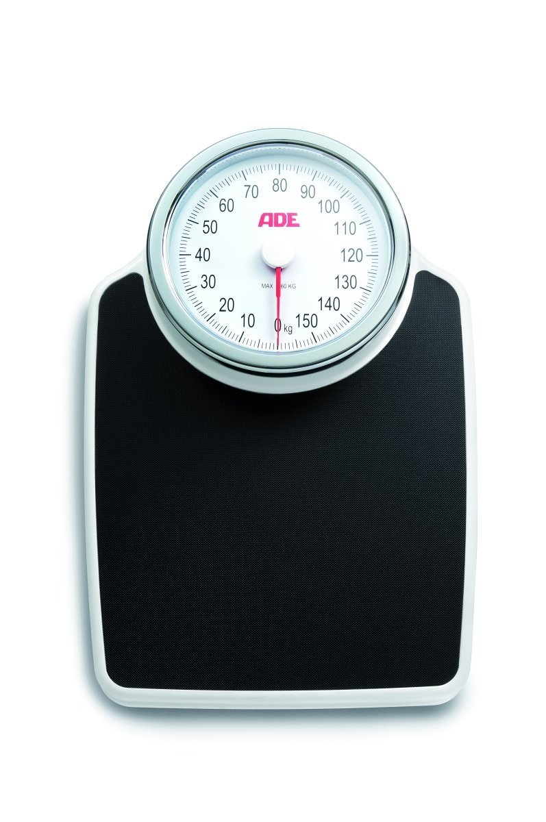 Ade CLINICA Mechaniczna Waga Łazienkowa do 160 kg / Czarna