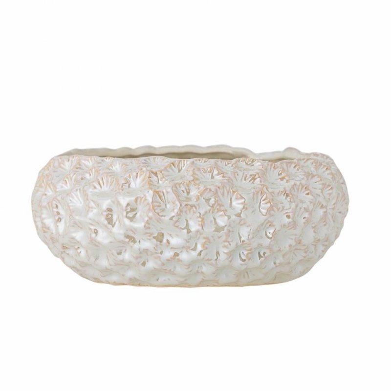 Bloomingville LOWEN Miska Dekoracyjna 24 cm / Biała