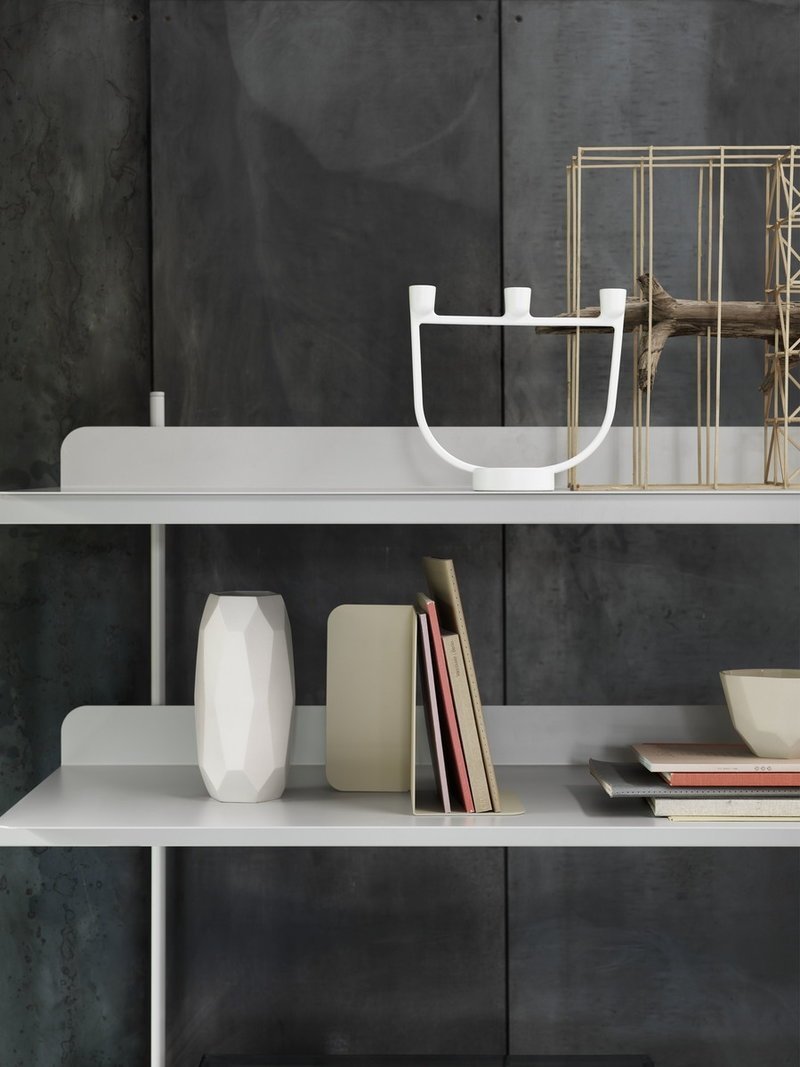Muuto OPEN Świecznik Trójramienny - Light Terracotta