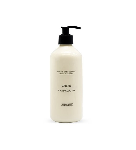 Cereria Molla BOUTIQUE Balsam - Lotion do Ciała i Rąk 500 ml / Amber and Sandalwood