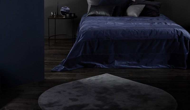 Aytm STILLA Dywan 160x130 cm / Bordowy