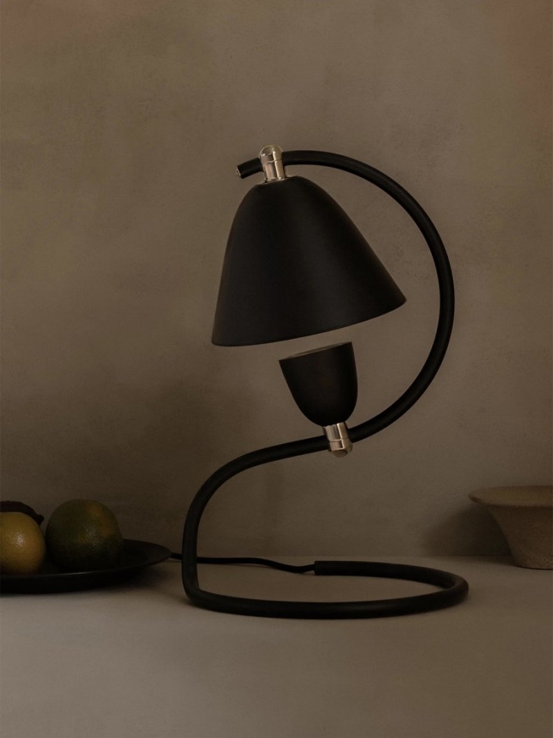 Audo KLAMPENBORG Lampa Stołowa - Biurkowa / Czarna