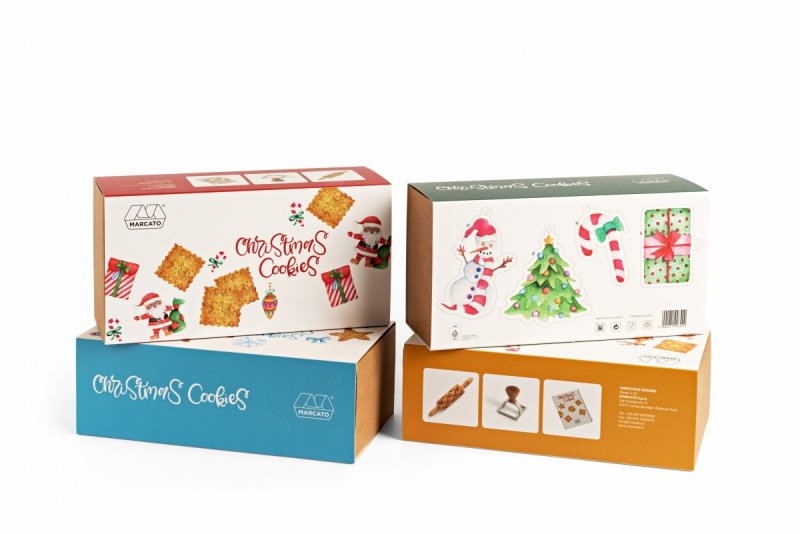 Marcato XMAS Zestaw do Przygotowania Świątecznych Ciasteczek / Choinki