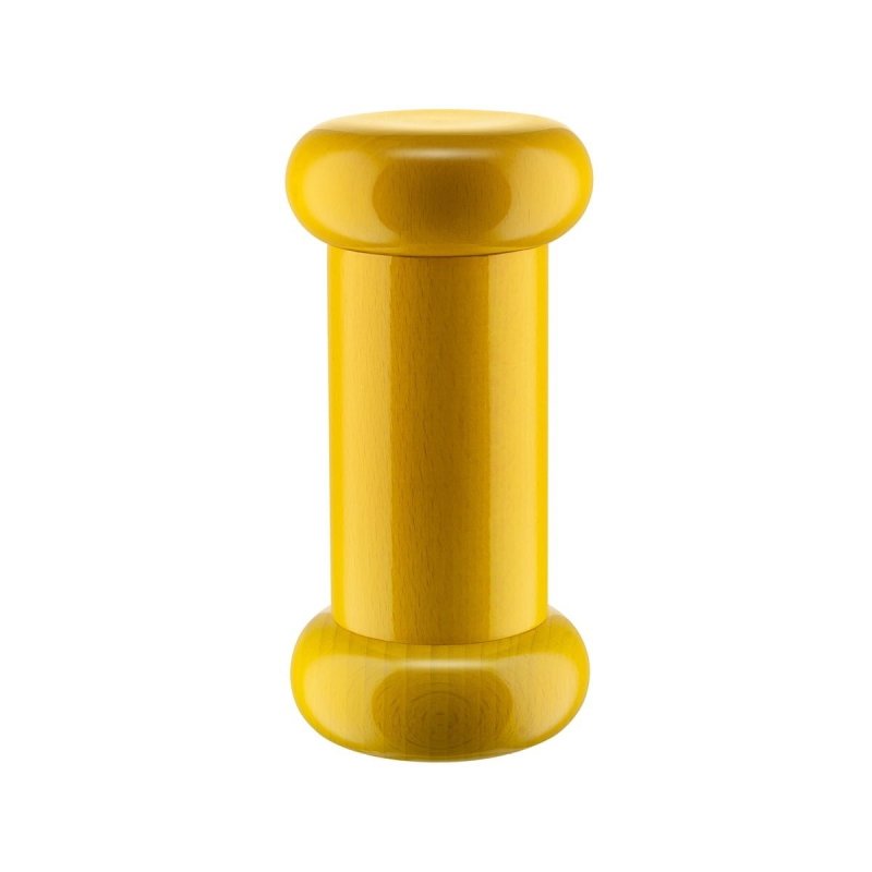 Alessi TWERGI Młynek do Soli lub Pieprzu 15 cm Żółty (100-lecie Alessi)