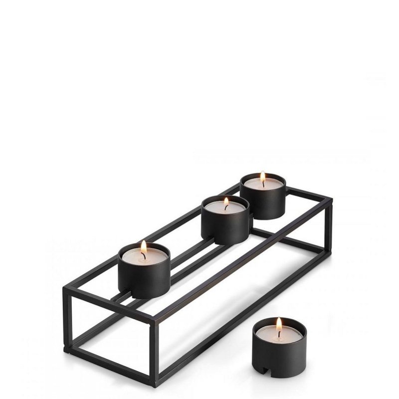 Philippi CUBO Świecznik Tealight i Podgrzewacz 2w1
