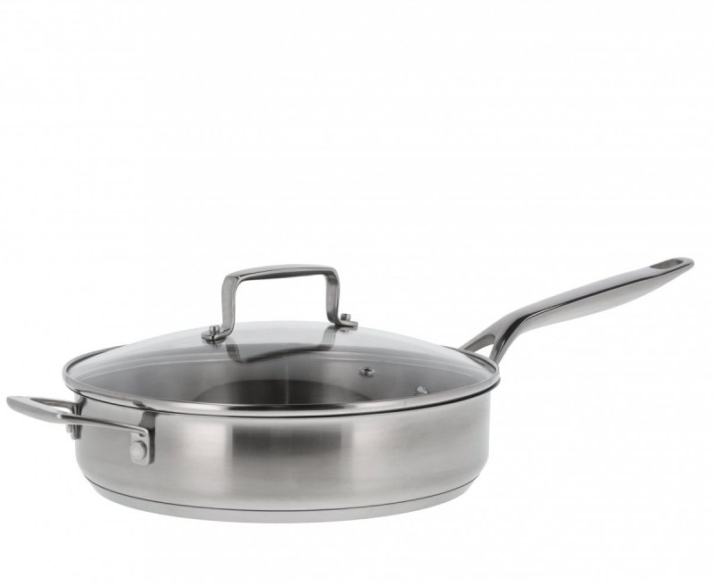Morso 79NORD Wysoka Patelnia Stalowa 26 cm z Pokrywką
