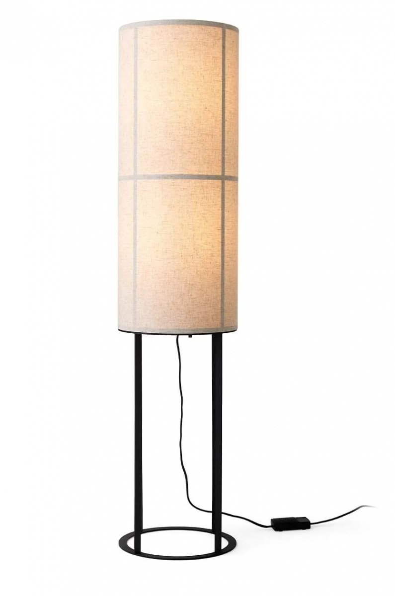 Audo HASHIRA Lampa Podłogowa na Czarnej Podstawie