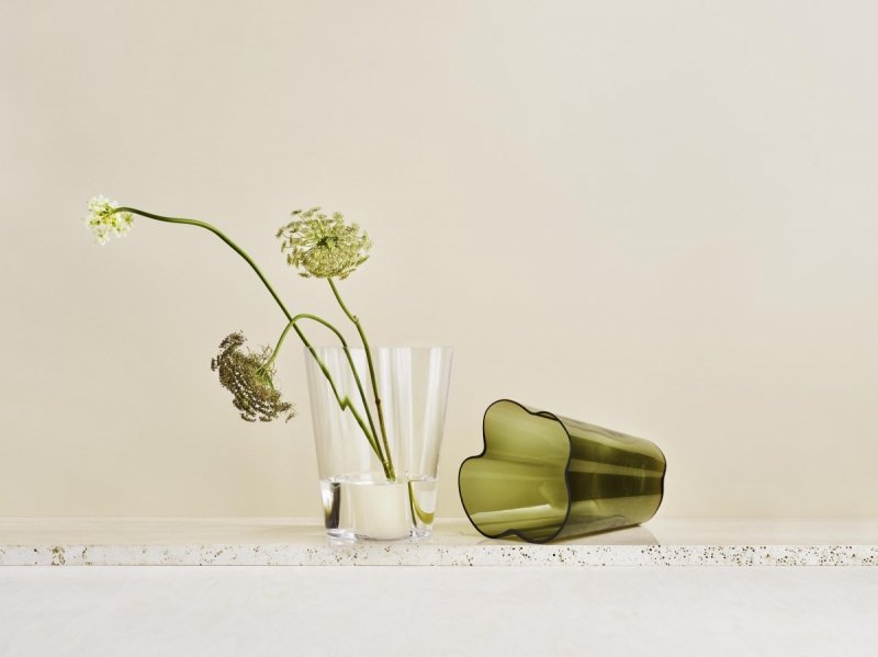 Iittala AALVAR AALTO Wazon do Kwiatów 27 cm / Pomarańczowy