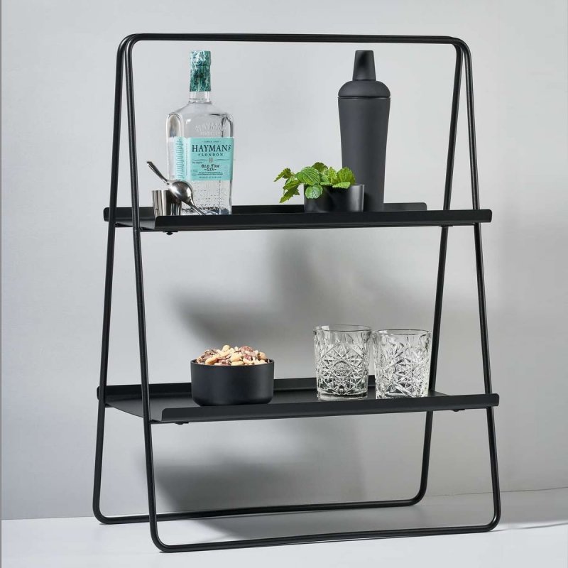 ZONE Denmark A-TABLE Półka - Regał Przenośny 58 cm Czarny