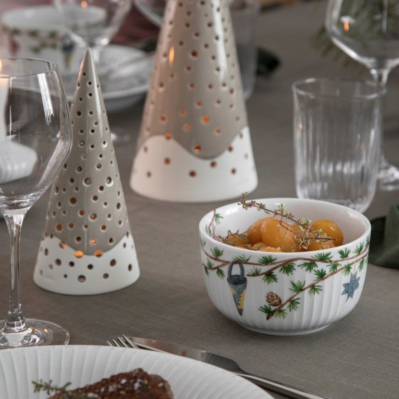 Kähler HAMMERSHØI CHRISTMAS Miska Świąteczna 12 cm