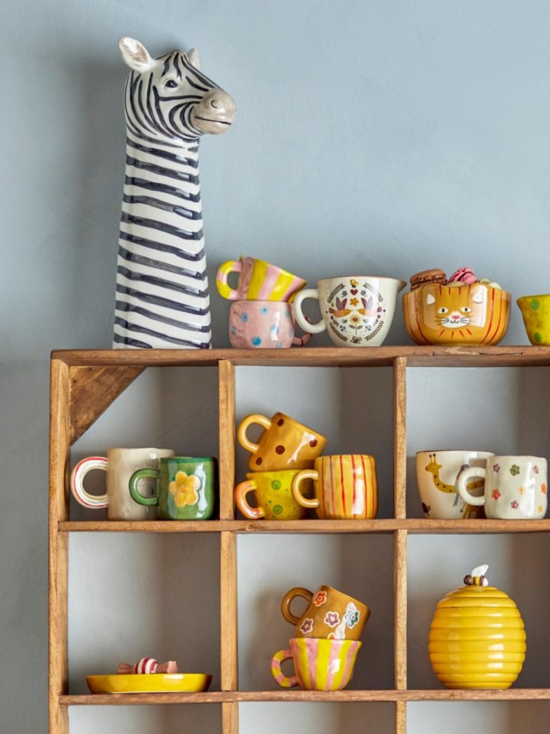 Bloomingville ADDY Ceramiczny Kubek dla Dzieci 130 ml / Brązowy