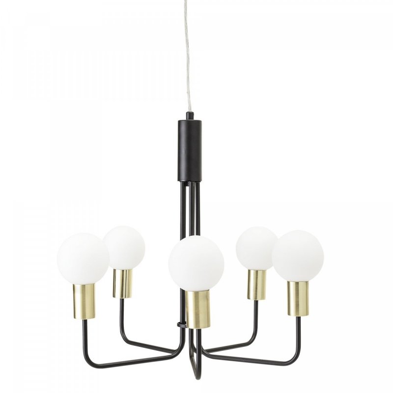 Bloomingville DELFINA Żyrandol - Lampa Wisząca / Złota