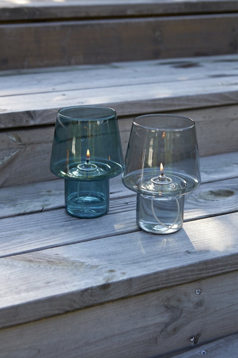 RIG-TIG by Stelton VIVA Lampion - Lampa Oliwna - Szara