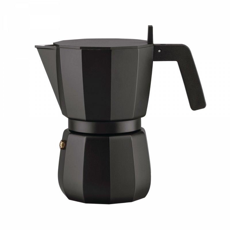 Alessi MOKA Kawiarka - Zaparzacz do Kawy 300 ml / Czarna