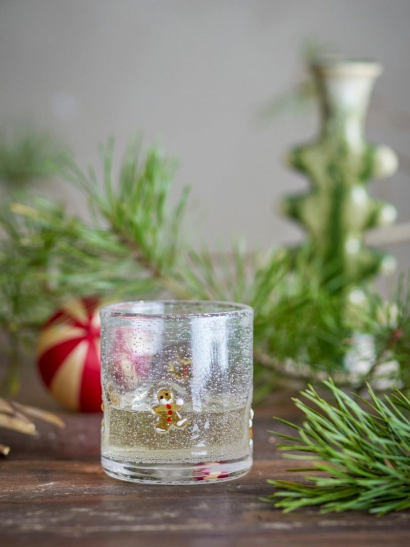 Szklanka Debra Bloomingville z figurkami pierniczków