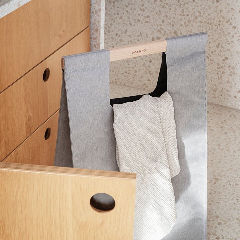 Eva Solo LAUNDRY BAG Torba - Kosz na Pranie / Jasnoszary