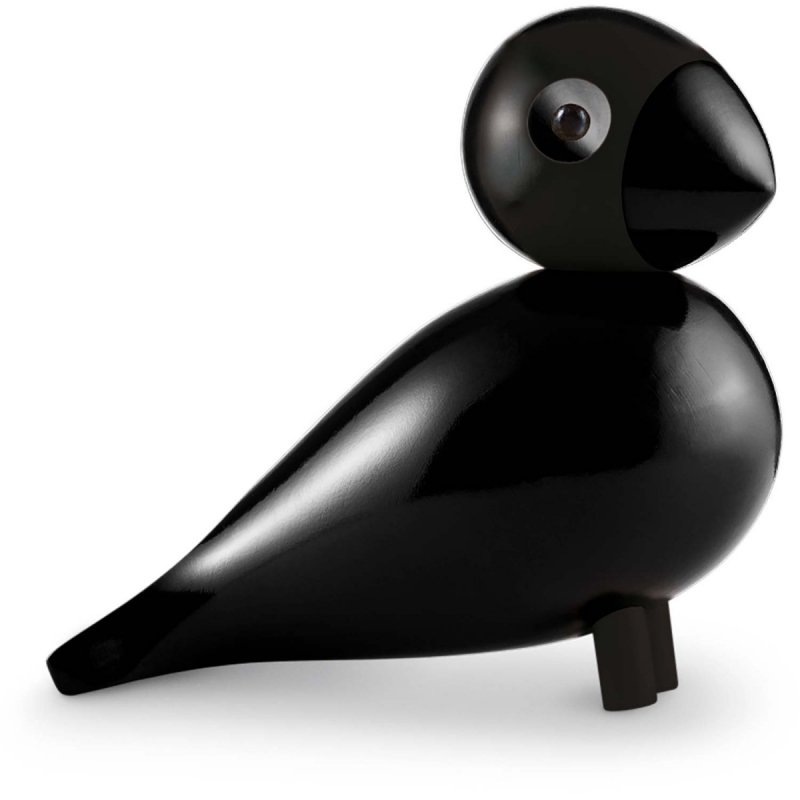 Kay Bojesen SONGBIRD Ptaszek Drewniany XL Raven / Czarny