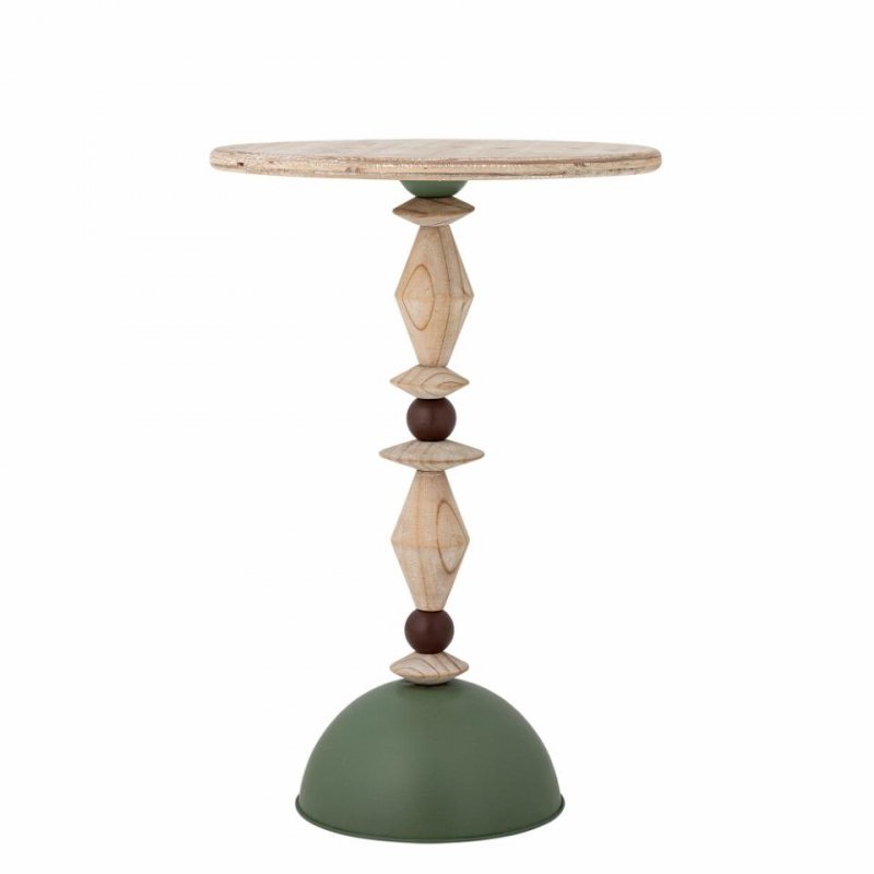 Bloomingville MANNELLI Stolik Boczny 49 cm / Zielony